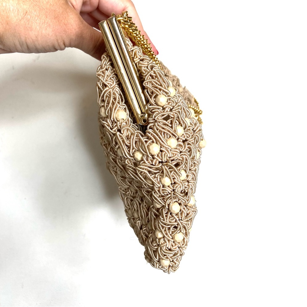 Vintage Made In Italy Beaded Evening Bag - Picture 10 of 15
